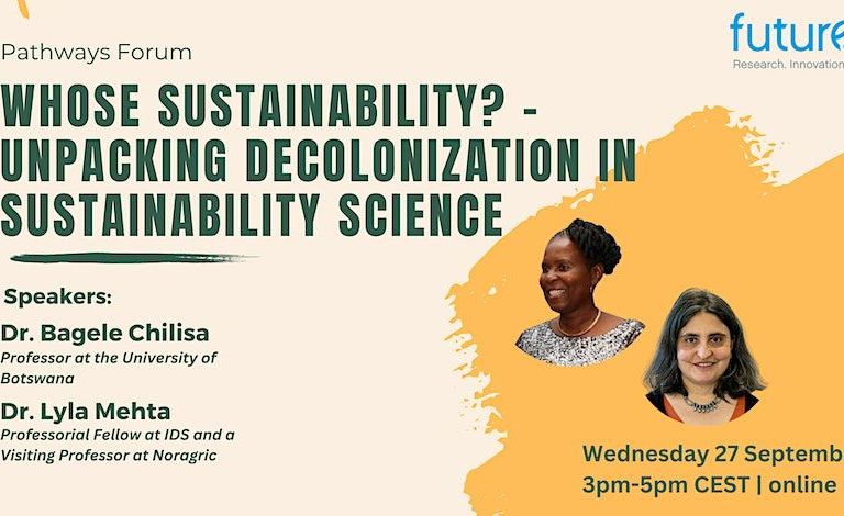 Whose Sustainability? - Unpacking decolonization in sustainability science