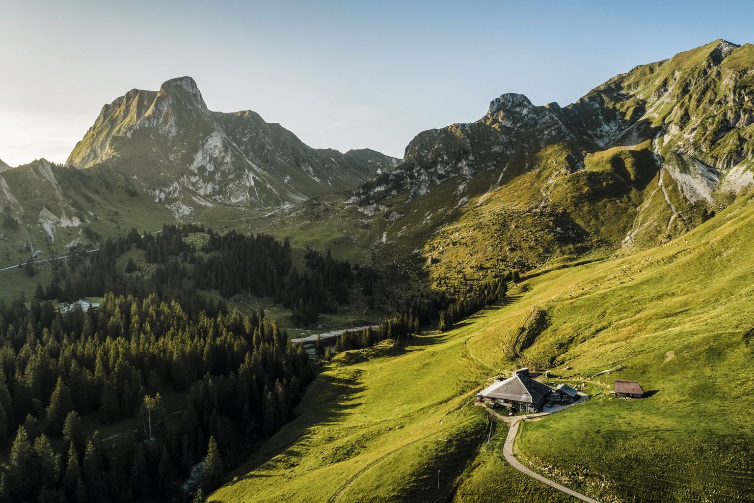 Gantrisch Nature park, Alp Bire