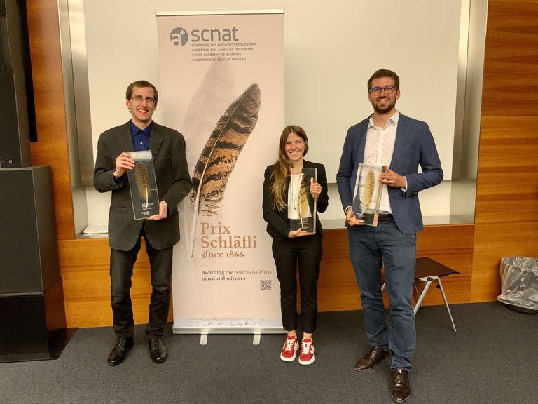 Laureates Prix Schläfli Chemistry 2020, 2021 and 2022