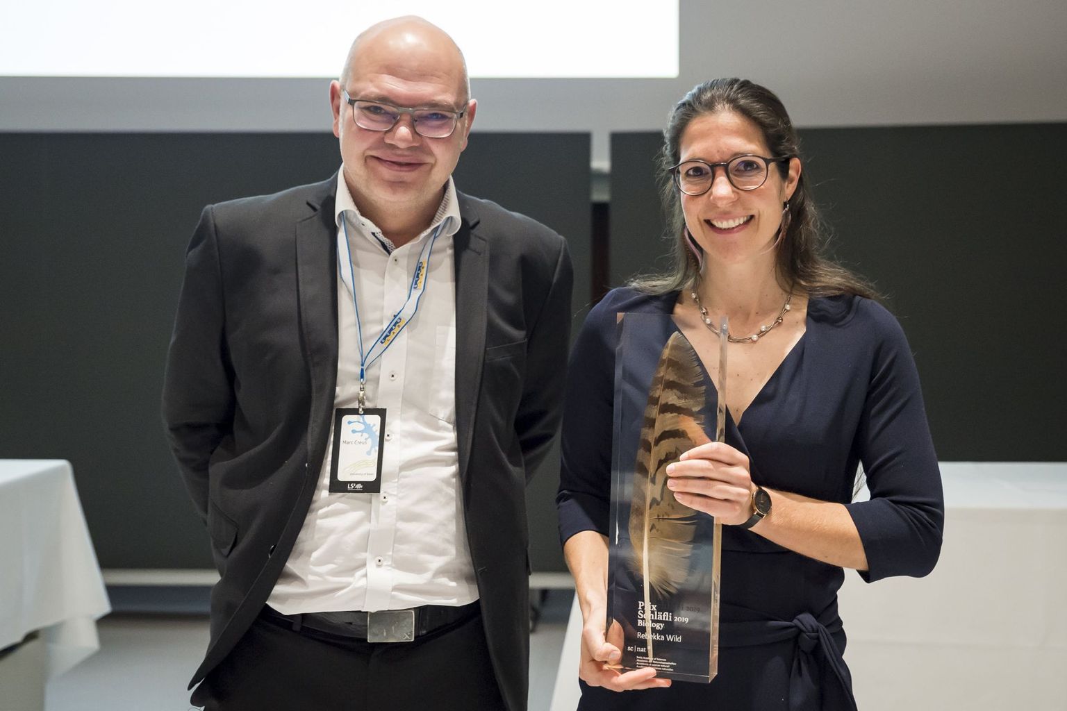 Rebekka Wild - Ceremony Prix Schläfli Biology 2019