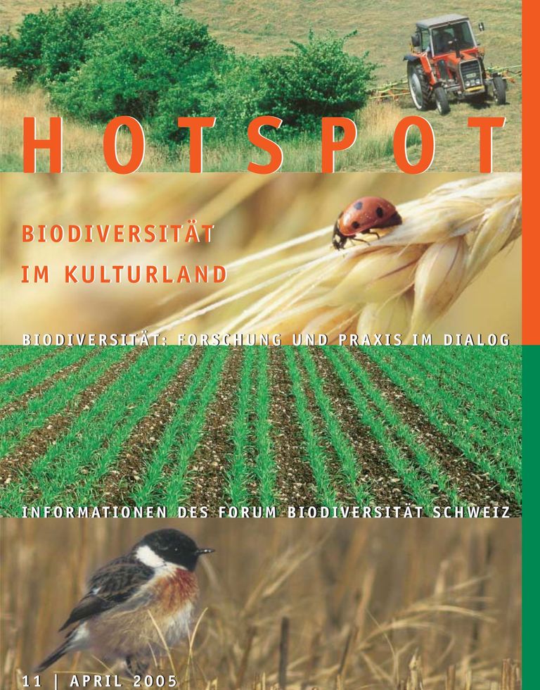 HOTSPOT 11: Biodiversität im Kulturland