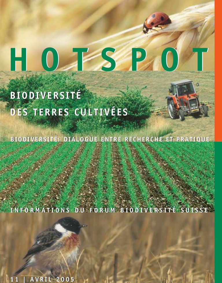 HOTSPOT 11: Biodiversité des terres cultivées