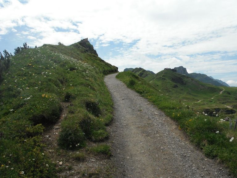 Alpenfloraweg zwischen Prodkamm und Maschgenkamm