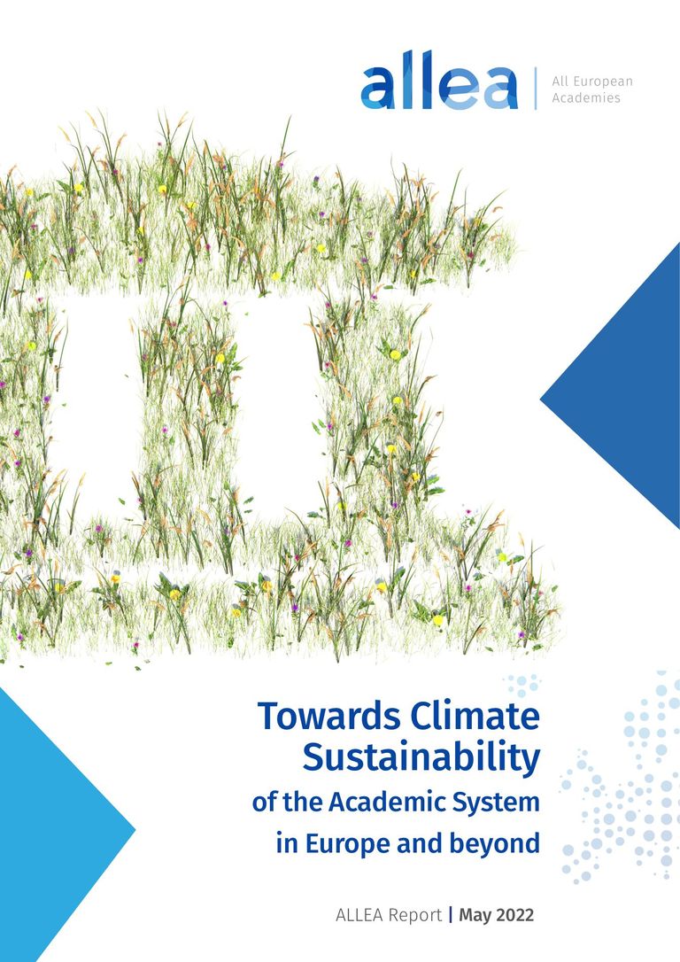 ALLEA Report "Towards climate sustainability of the academic system in Europe and beyond"