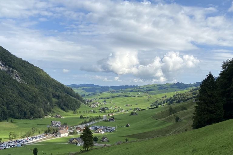 The schwende vally in Appenzell