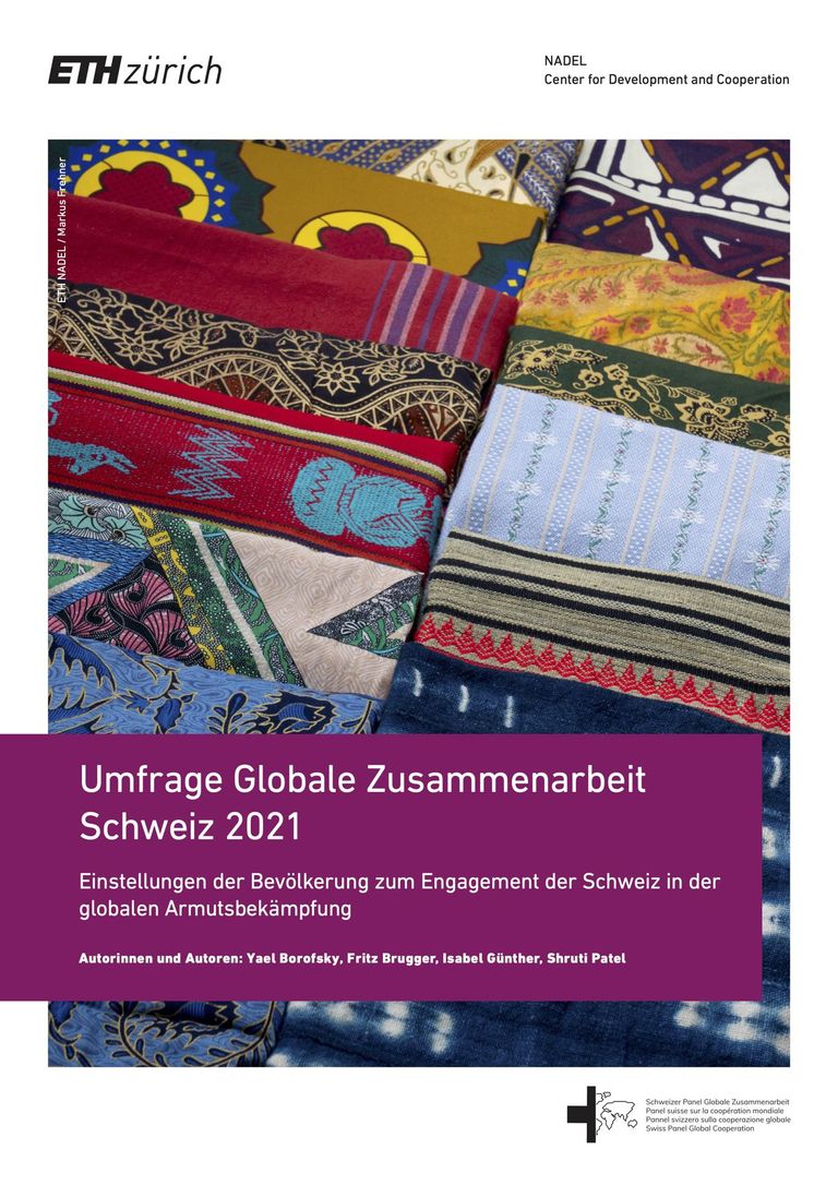 Umfrage Globale Zusammenarbeit Schweiz 2021
