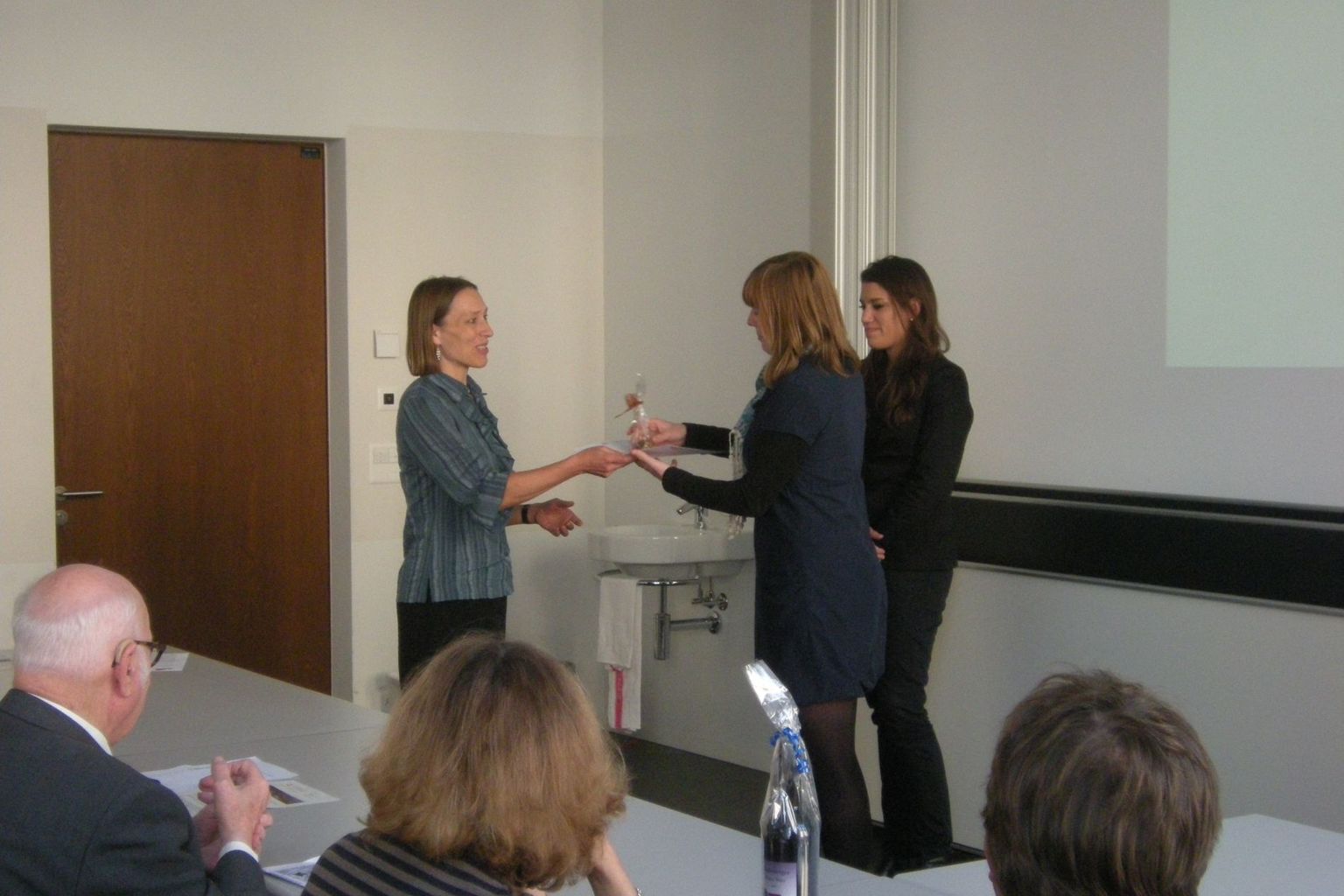 Phänologie-Preisverleihung 2011 Alexandra Blatter und Katja Indermühle