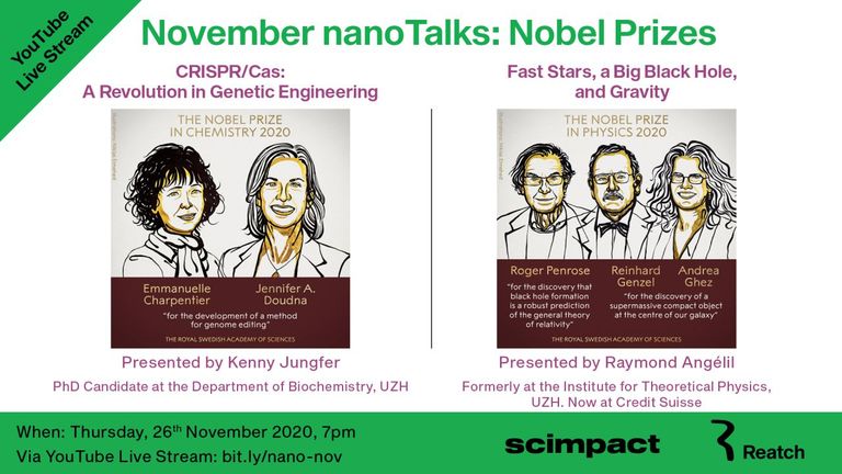 November nanoTalks: Nobel Prize Chemistry