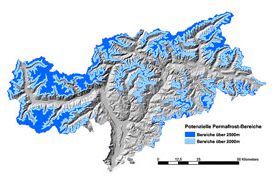 Langzeitüberwachung des Permafrosts im gesamten Alpenraum