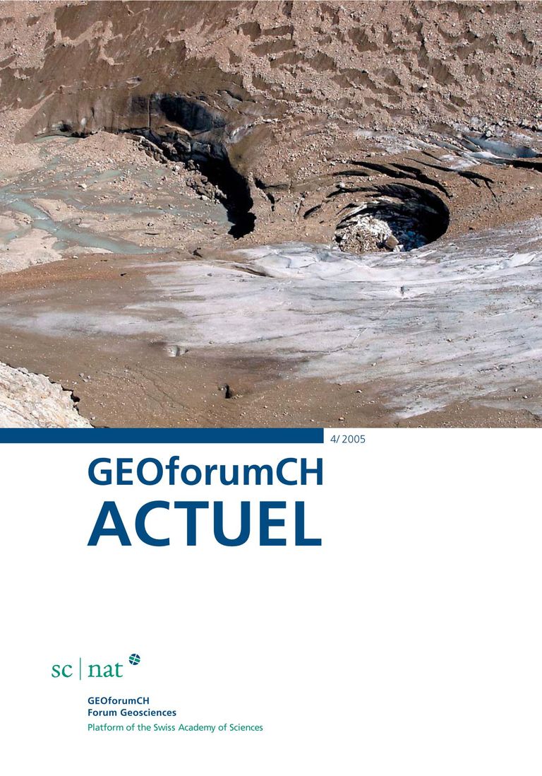 Geosciences ACTUEL 4/2005
