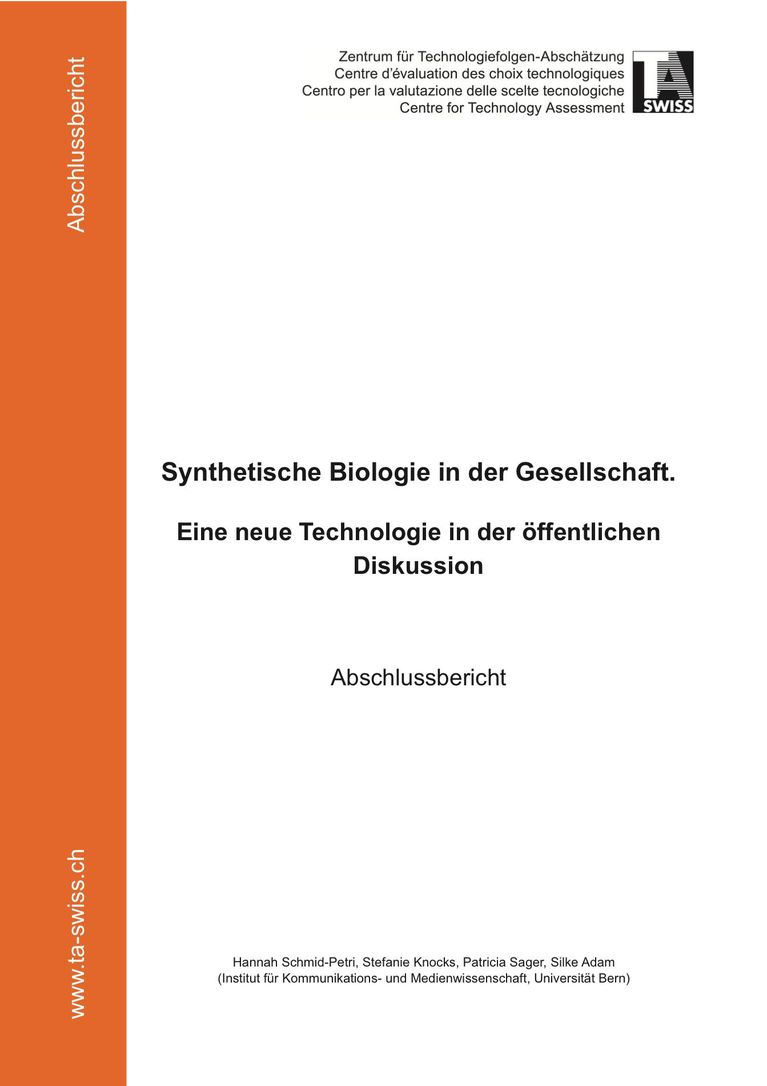 TA-SWISS (2014) Synthetische Biologie in der Gesellschaft