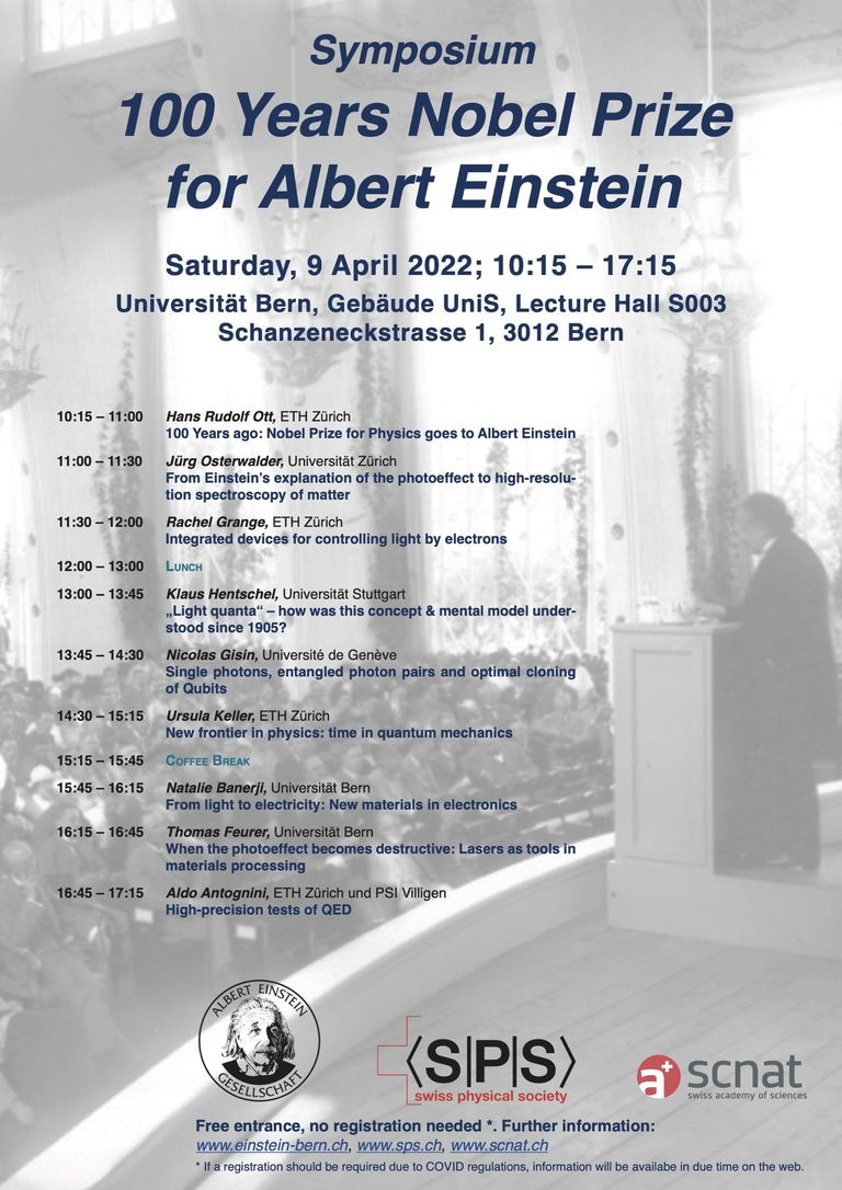 Programm Einstein Symposium 2022