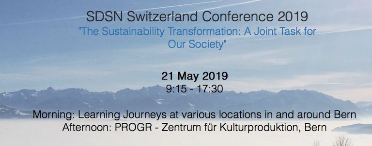 SDSN Switzerland 2019 conference