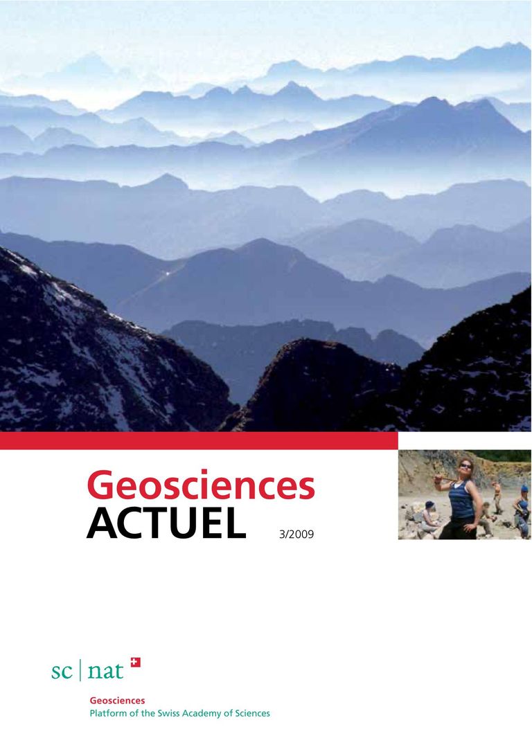 Geosciences ACTUEL 3/2009