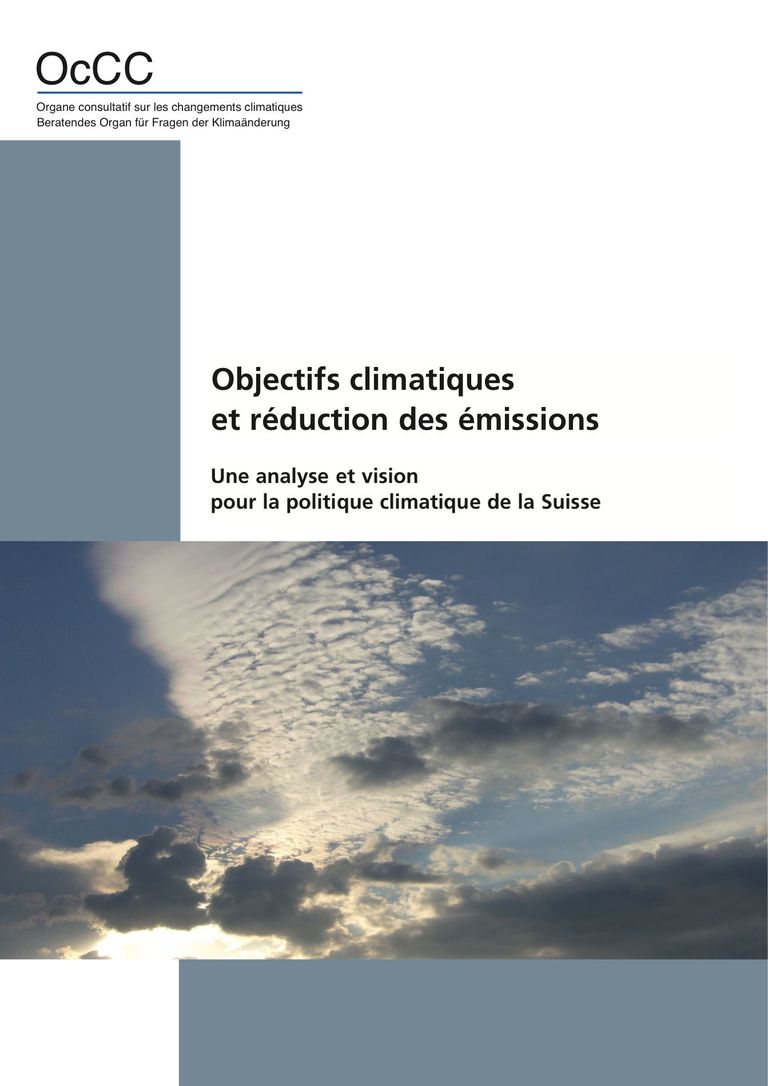 rapport complet: Objectifs climatiques et réduction des émissions (rapport)