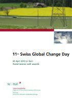 Teaser: 11th Swiss Global Change Day