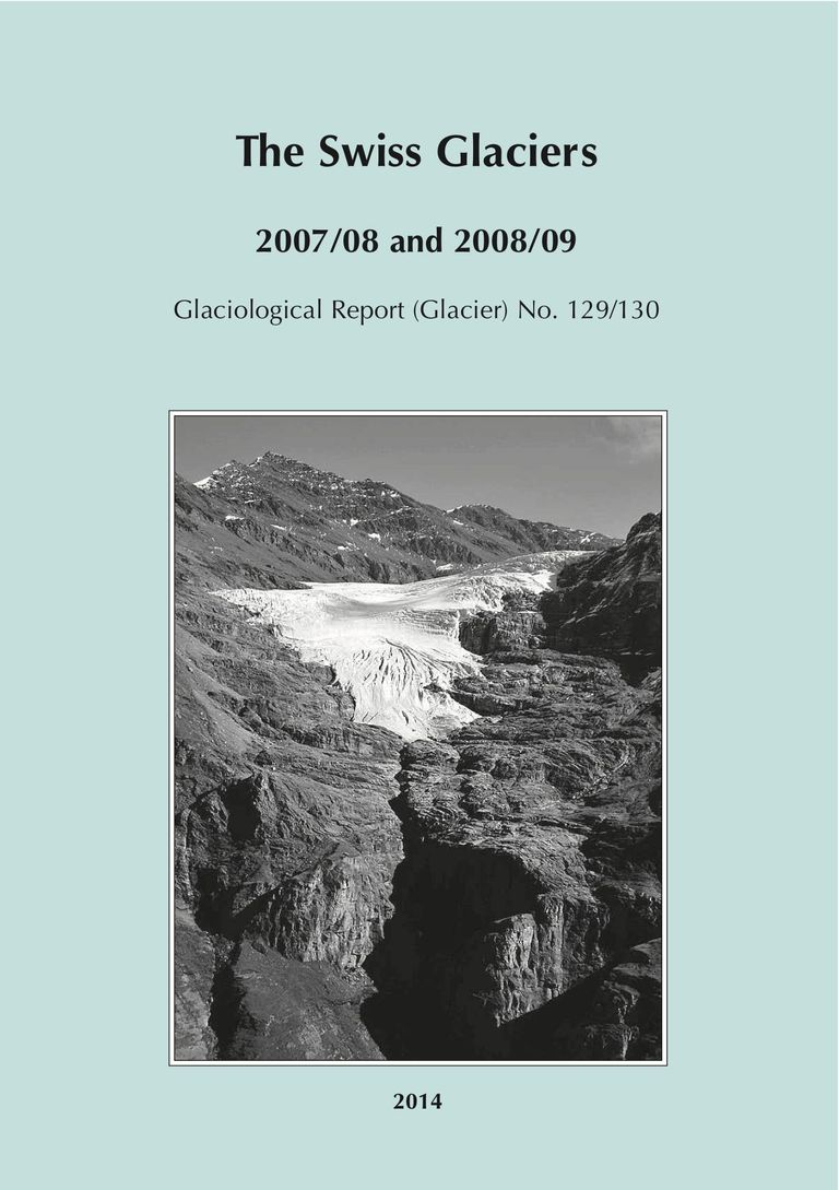 The Swiss Glaciers 2007/08 and 2008/09