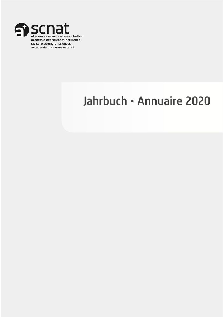 Jahrbuch 2020 der SCNAT