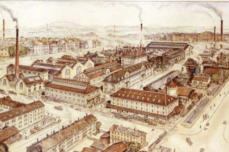 Rosental-Areal, Aufnahme aus dem Jahr 1926