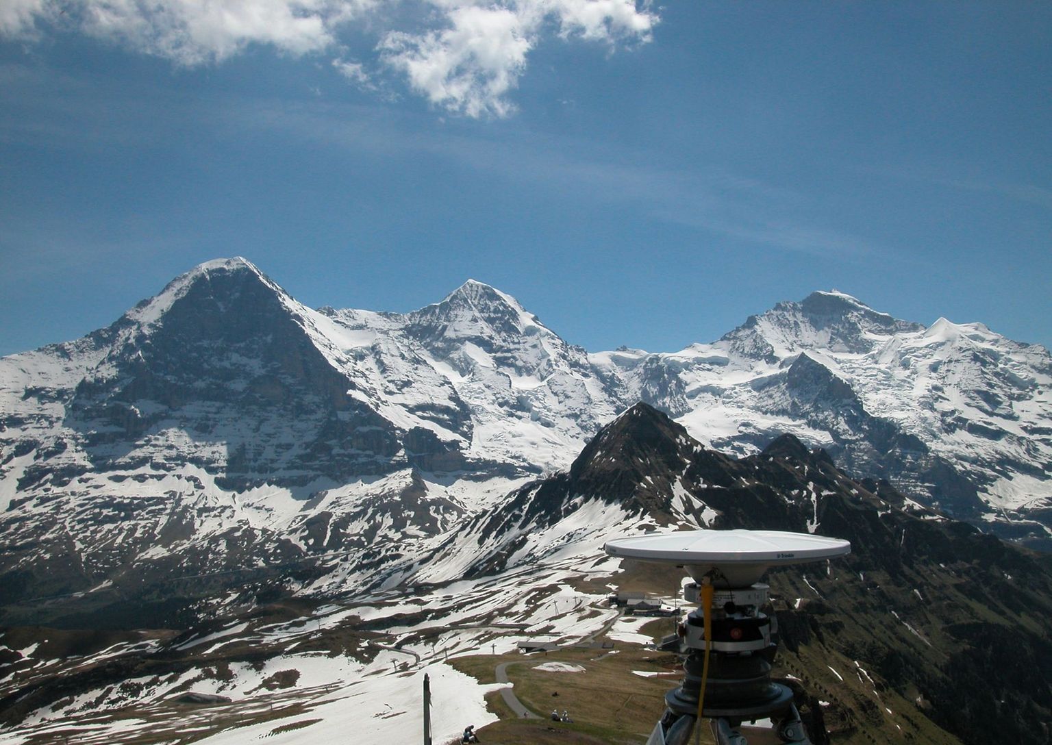 Geodesy in the Bernese Alps