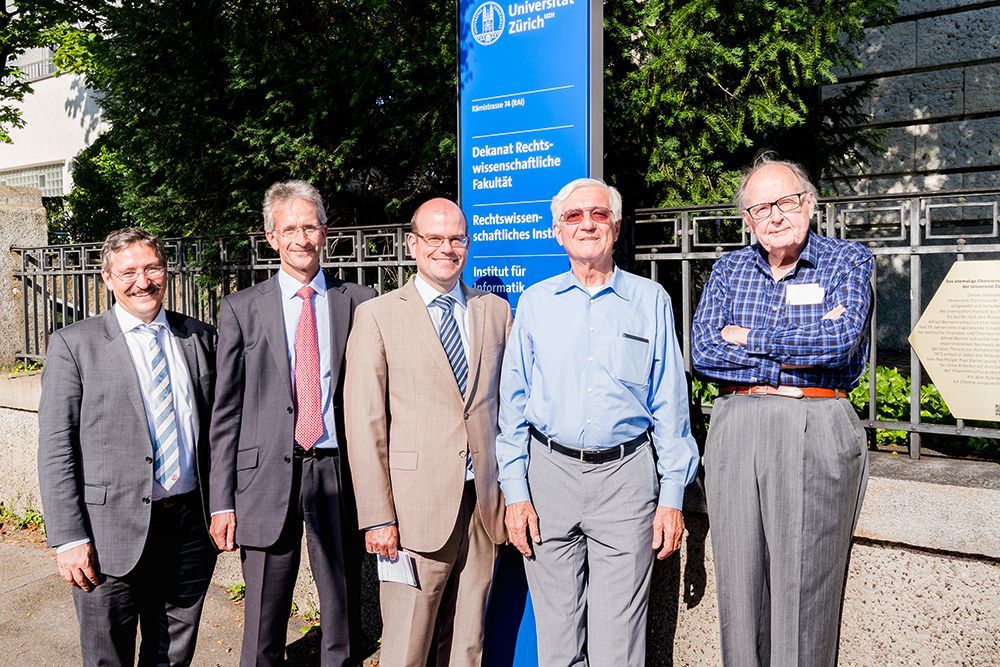 M. Hengartner, C. Bochet, K. Gademann, D. Seebach & A. Eschenmoser (Chemical Landmark 2016)