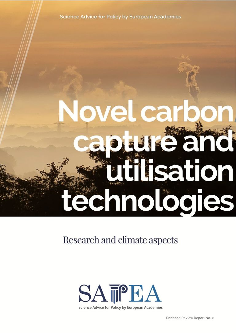 SAPEA Evidence Review Report "Novel carbon capture and utilisation technologies: research and climate aspects"