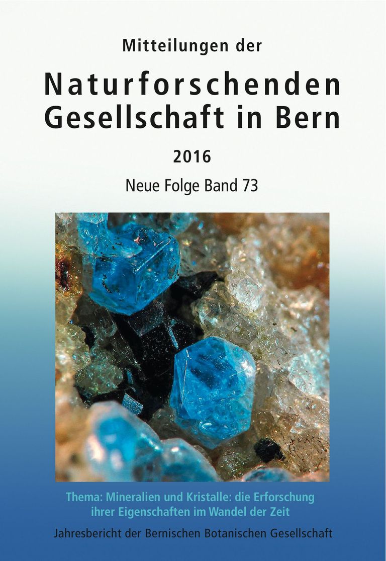 Mitteilungen 2016 Neue Folge Band 73 (Gesamtausgabe)