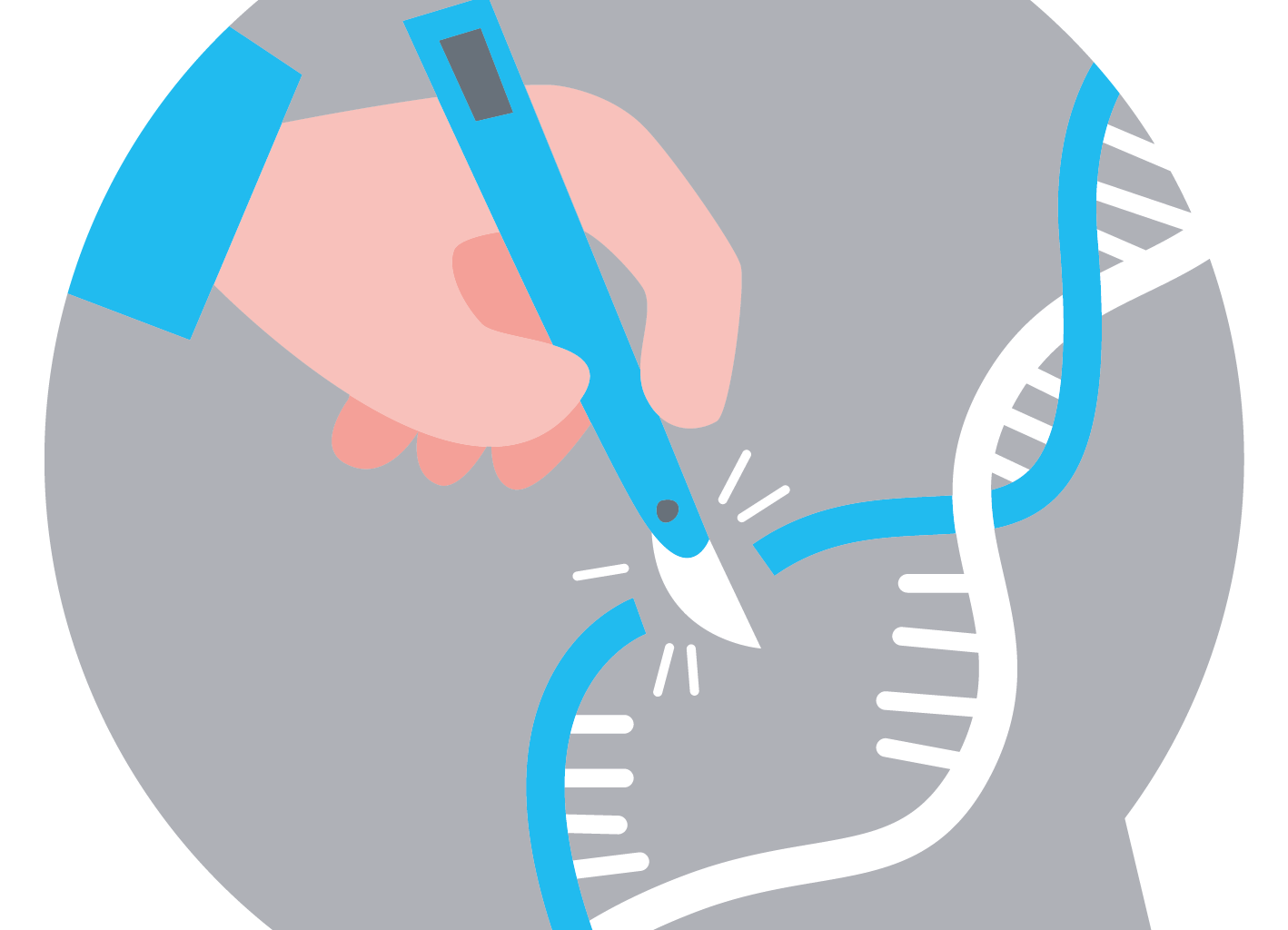 Icon CRISPR Webinars grey