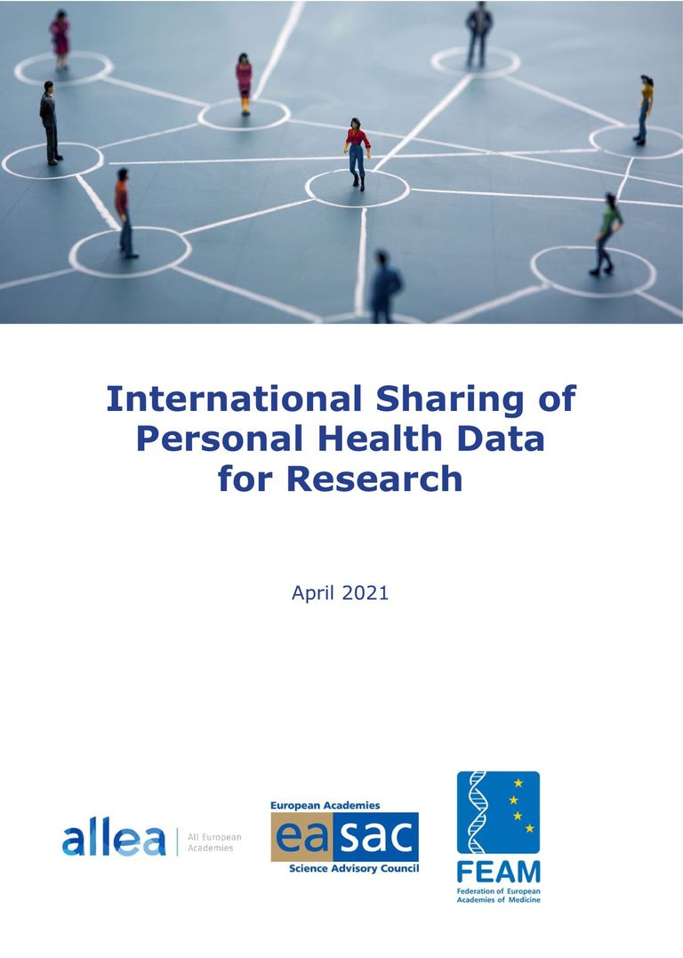 Report "International sharing of personal health data for research"