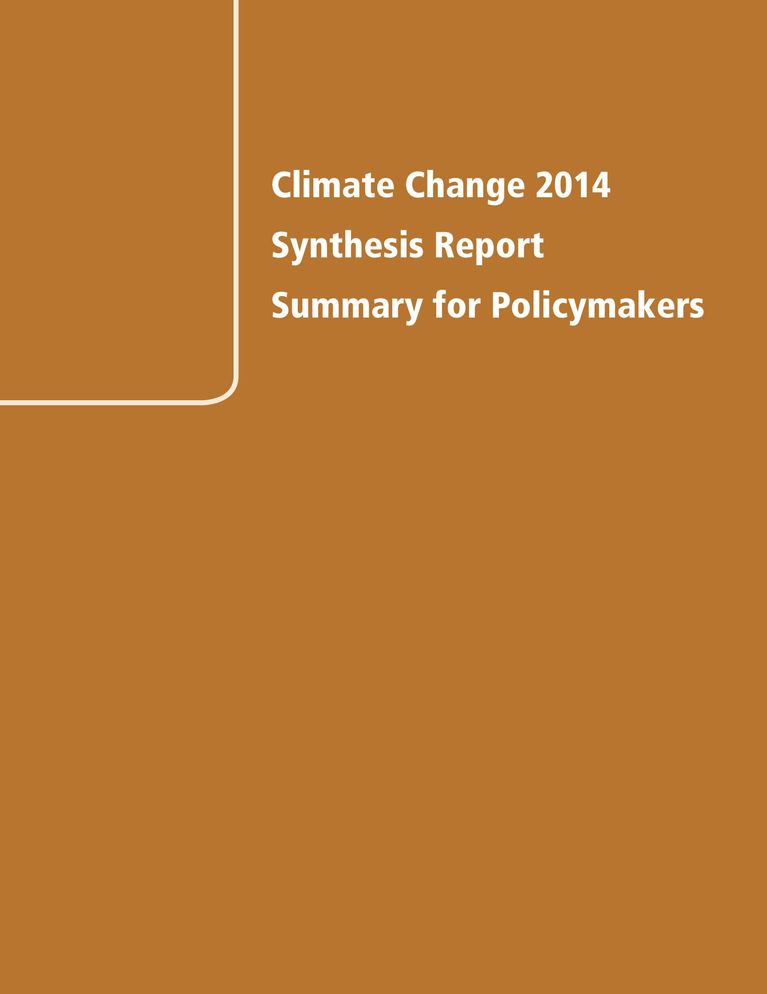 Summary for Policymakers: IPCC AR5 Synthesis Report
