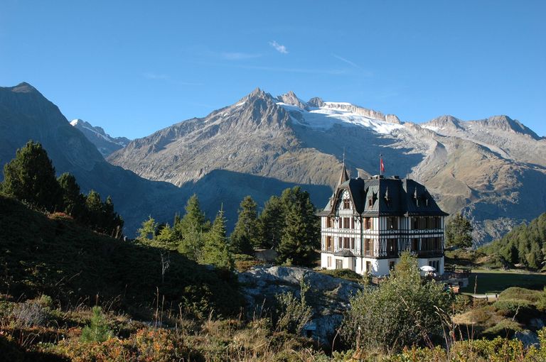 Die Villa Cassel auf der Riederalp beherbergt das Pro Natura Zentrum Aletsch