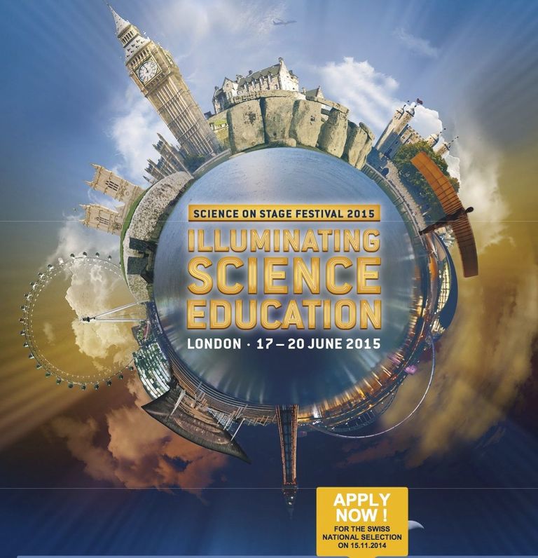 Science on Stage Flyer 2015