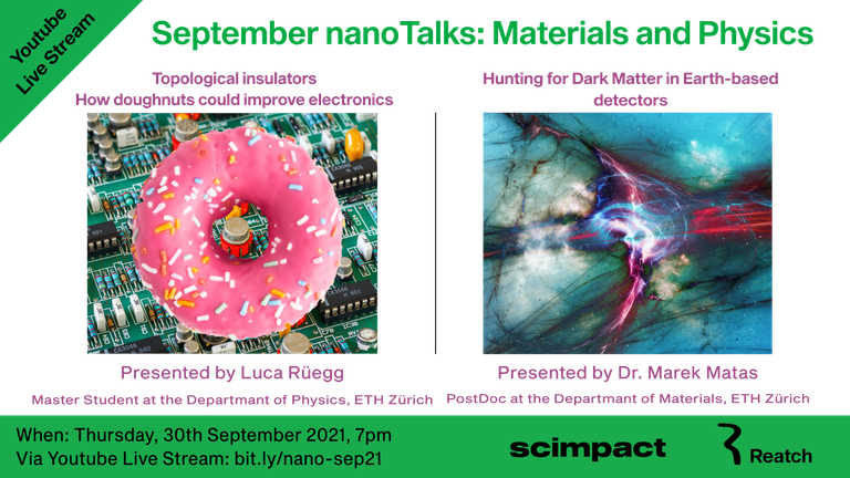 September nanoTalks: Materials and Physics