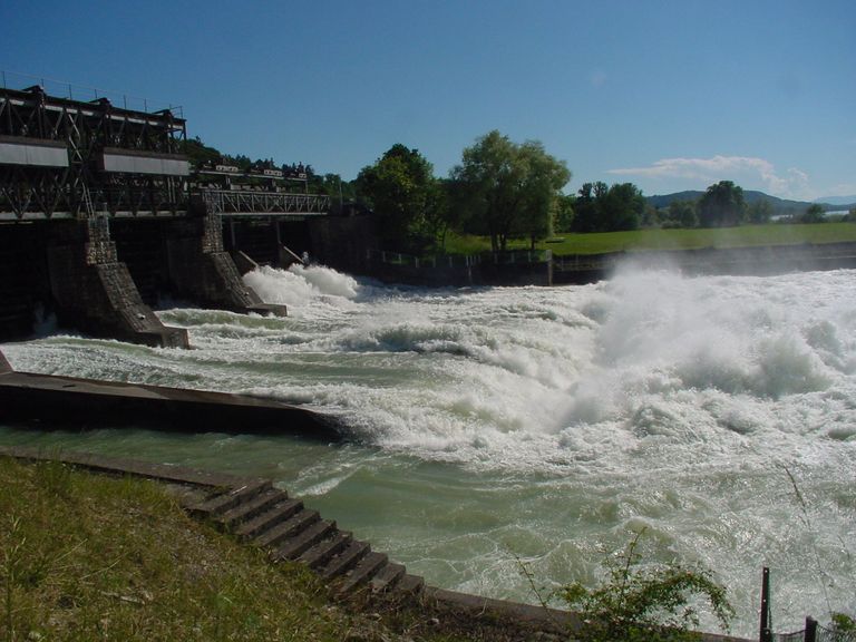 Flusskraftwerk Hagneck BKW
