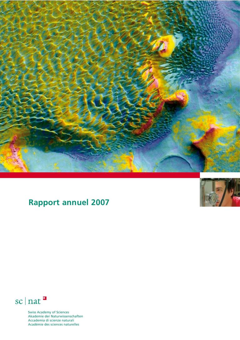 SCNAT Rapport annuel 2007