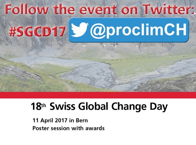 18th Swiss Global Change Day - Live on Twitter