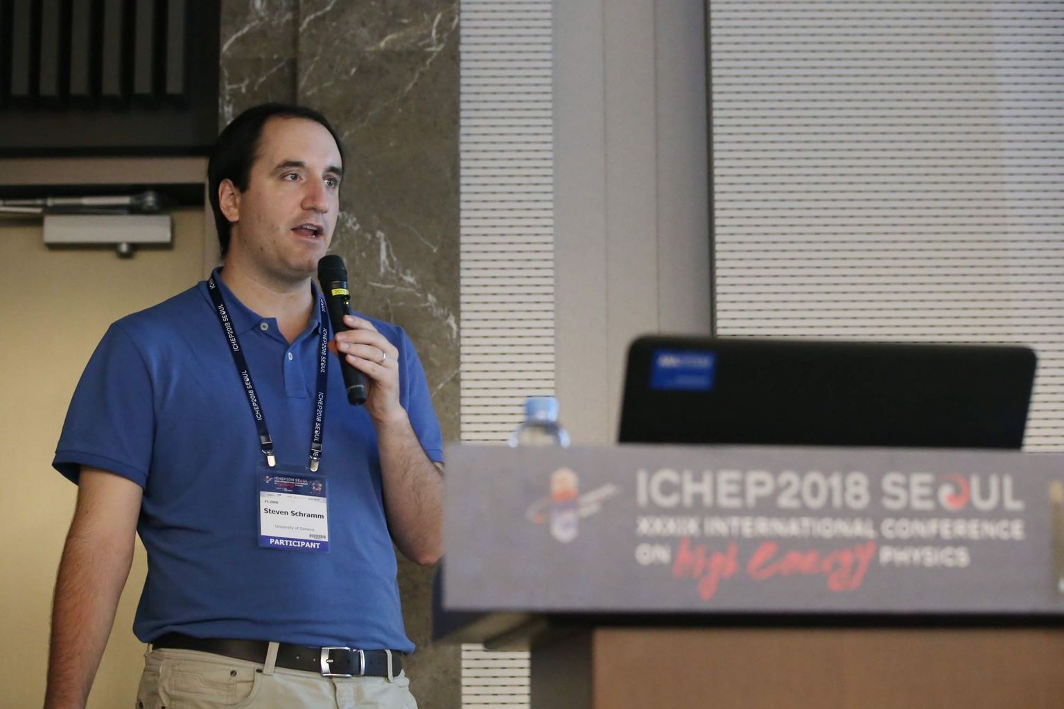 Steven Schramm (University of Geneva), Switzerland at ICHEP2018