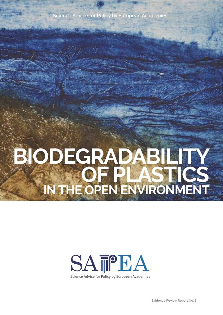 SAPEA report "Biodegradability of plastics"