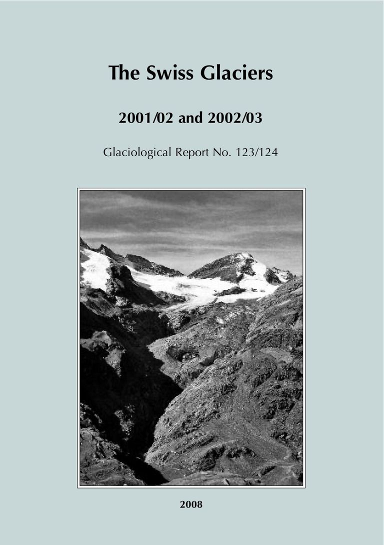 The Swiss Glaciers 2001/02 and 2002/03