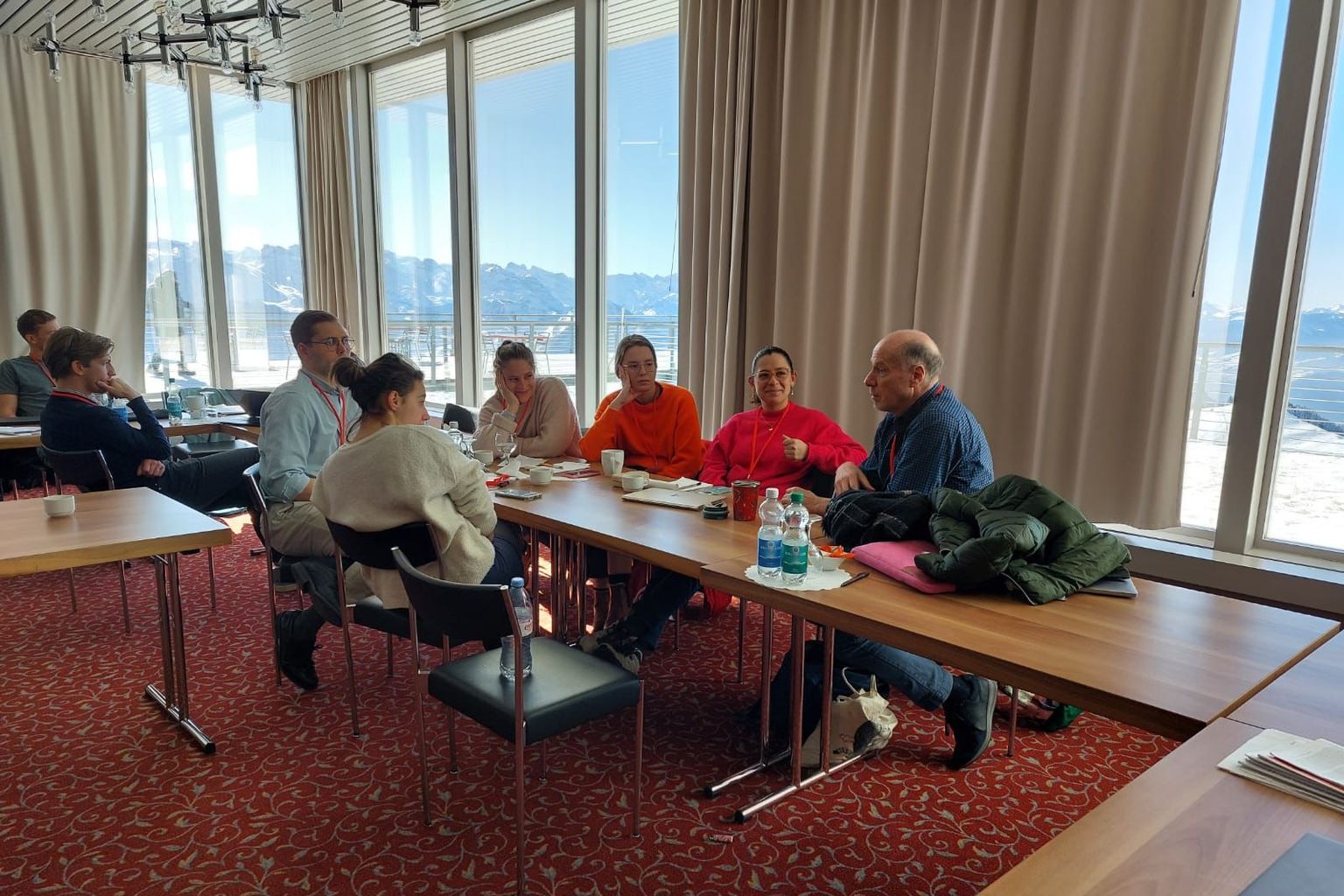 Rigi Workshop 2023 - Discussions during group work