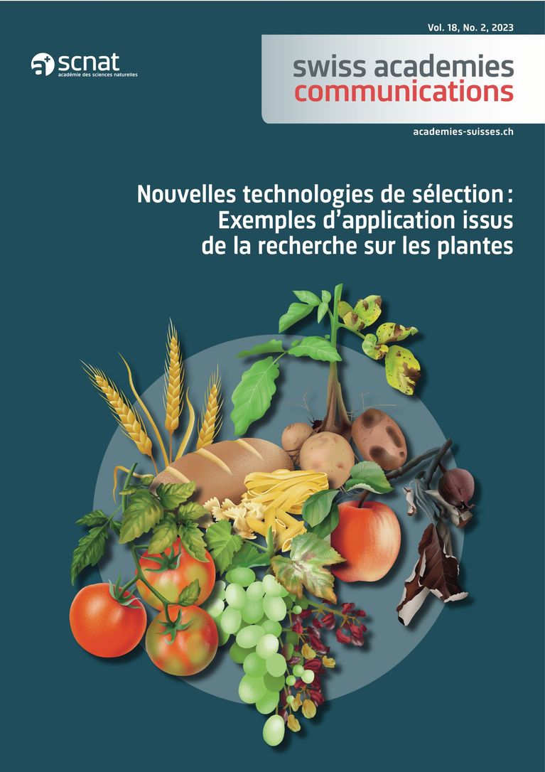 Kümin et al (2023) Nouvelles technologies de sélection : Exemples d’application issus de la recherche sur les plantes