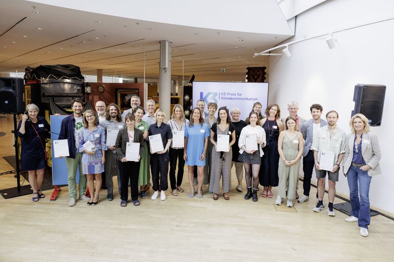 K3-Preis für Klimakommunikation 2023: Gewinner:innen und Jury