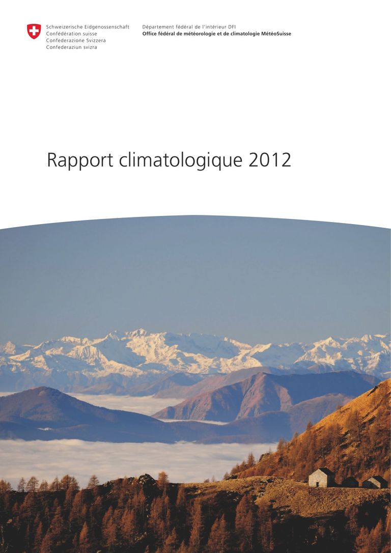 Télécharger le rapport: Rapport climatologique 2012