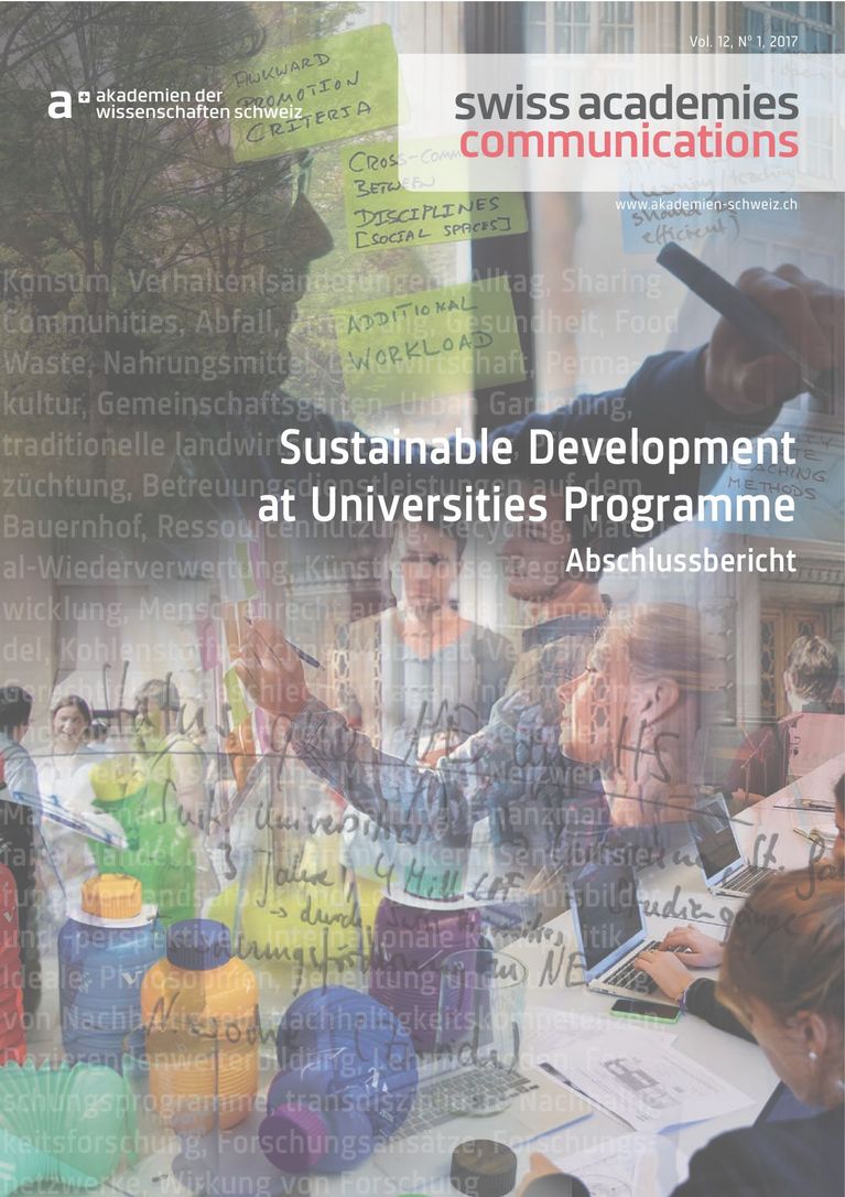 Abschlussbericht Sustainable Development at Universities Programme