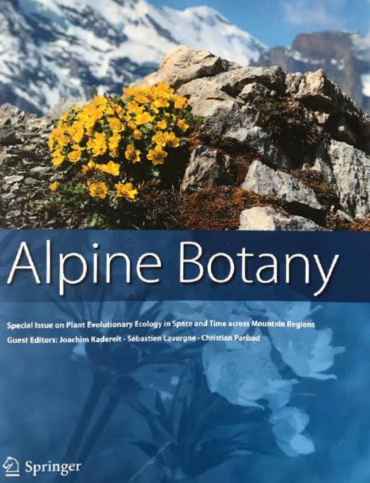 Beispiel-Titelseite Alpine Botany
