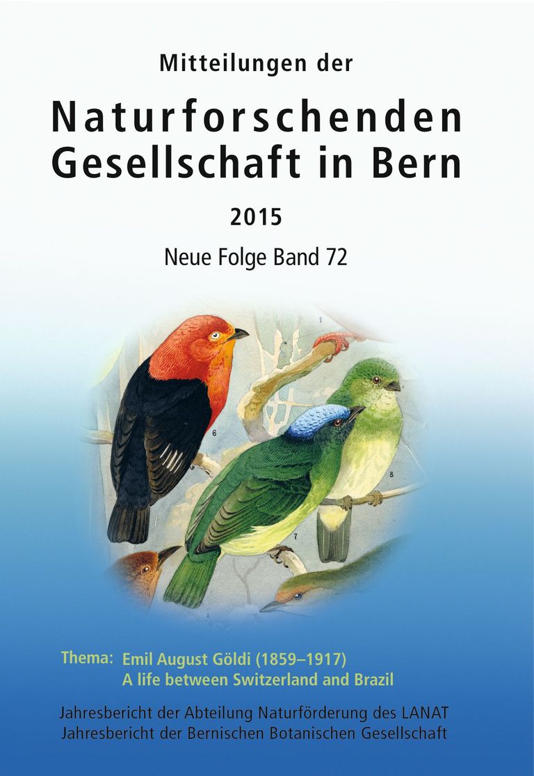 Mitteilungen 2015 Neue Folge Band 72 (Gesamtausgabe)