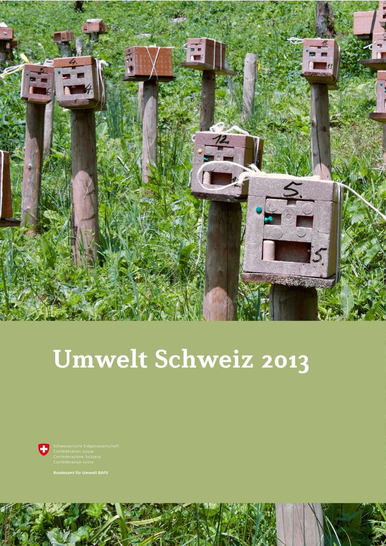 Umwelt Schweiz 2013