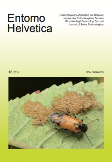 Vignette, Entomo Helvetica, 2019
