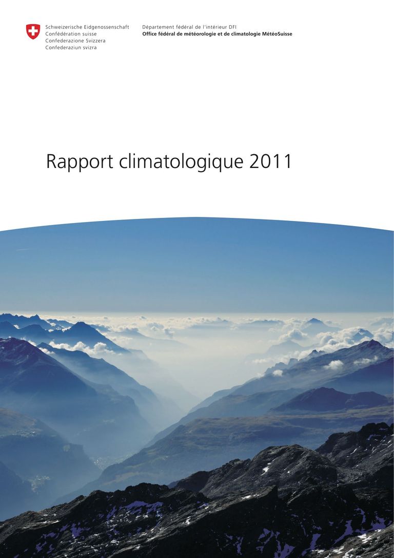 Rapport climatologique 2011