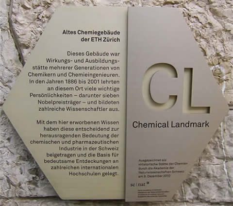 Chemical Landmark Tafel